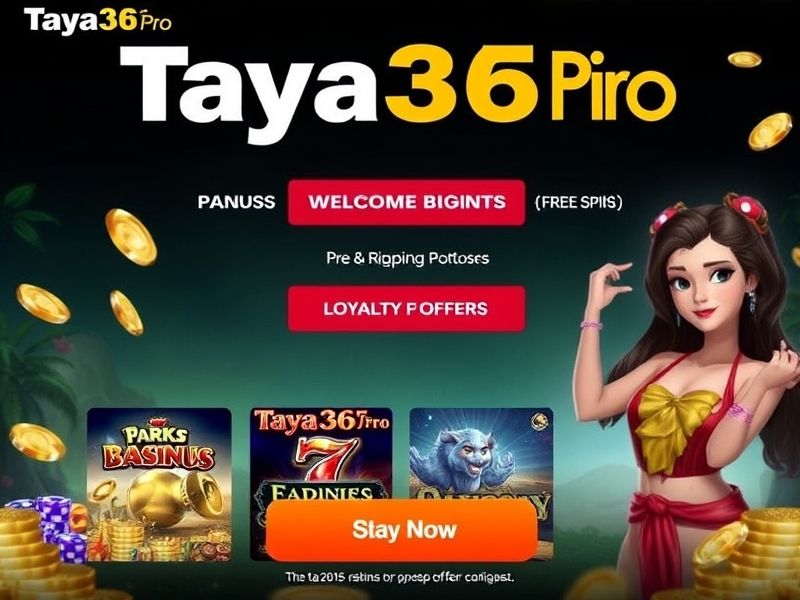 Discover TAYA365PRO, the official platform for premium online gambling. Explore slots, poker, live dealers, and sports betting with secure transactions and exclusive promotions.